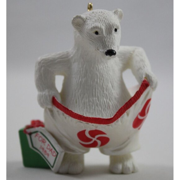 Hallmark Christmas Ornaments Lot w/Boxes 1989-2012 Football Angels Dad Santa - Picture 8 of 12